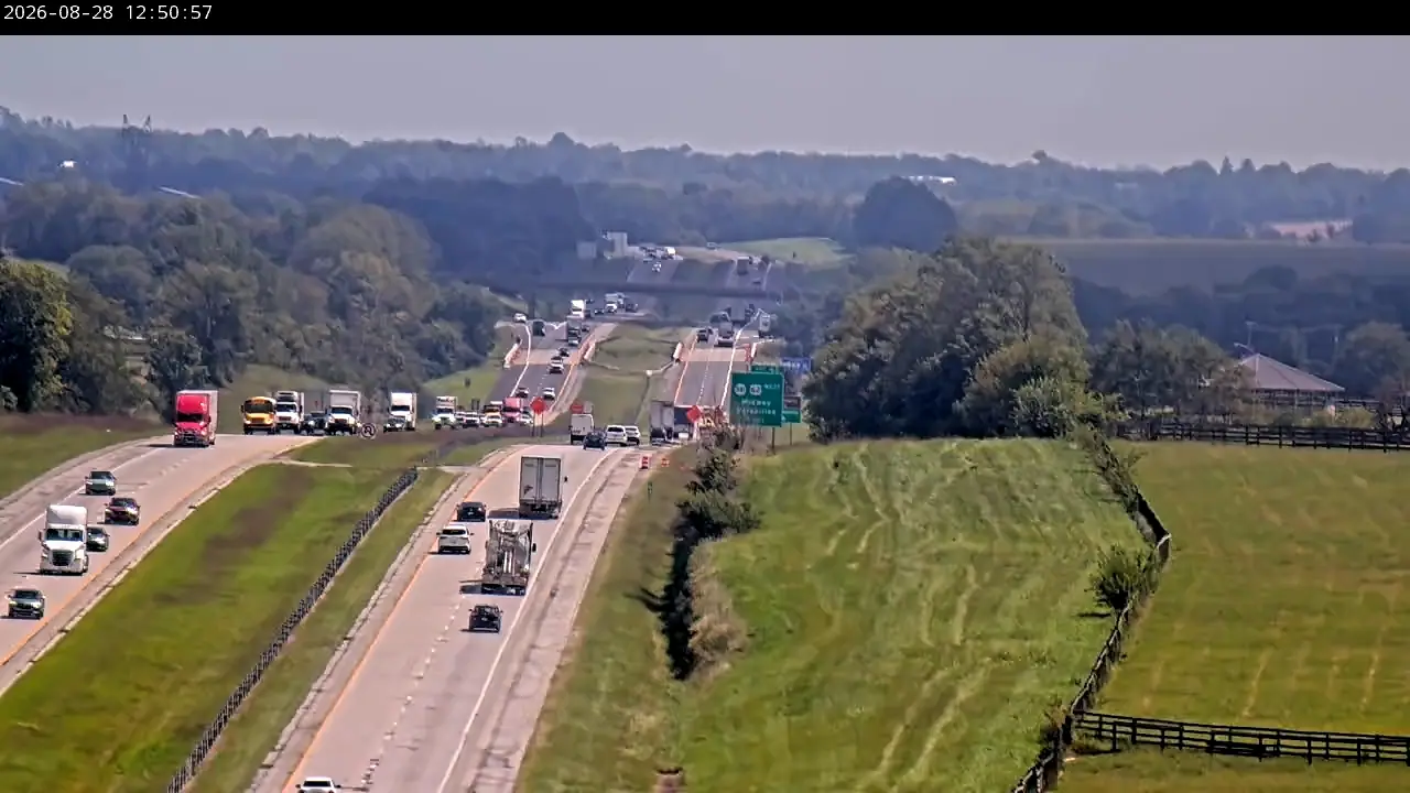 I-64 EB in Woodford Co @ MP 63.3