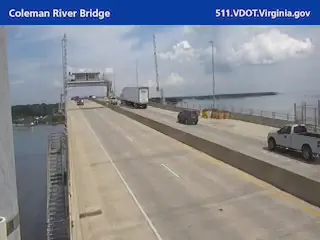 Coleman Bridge Southbound Departure