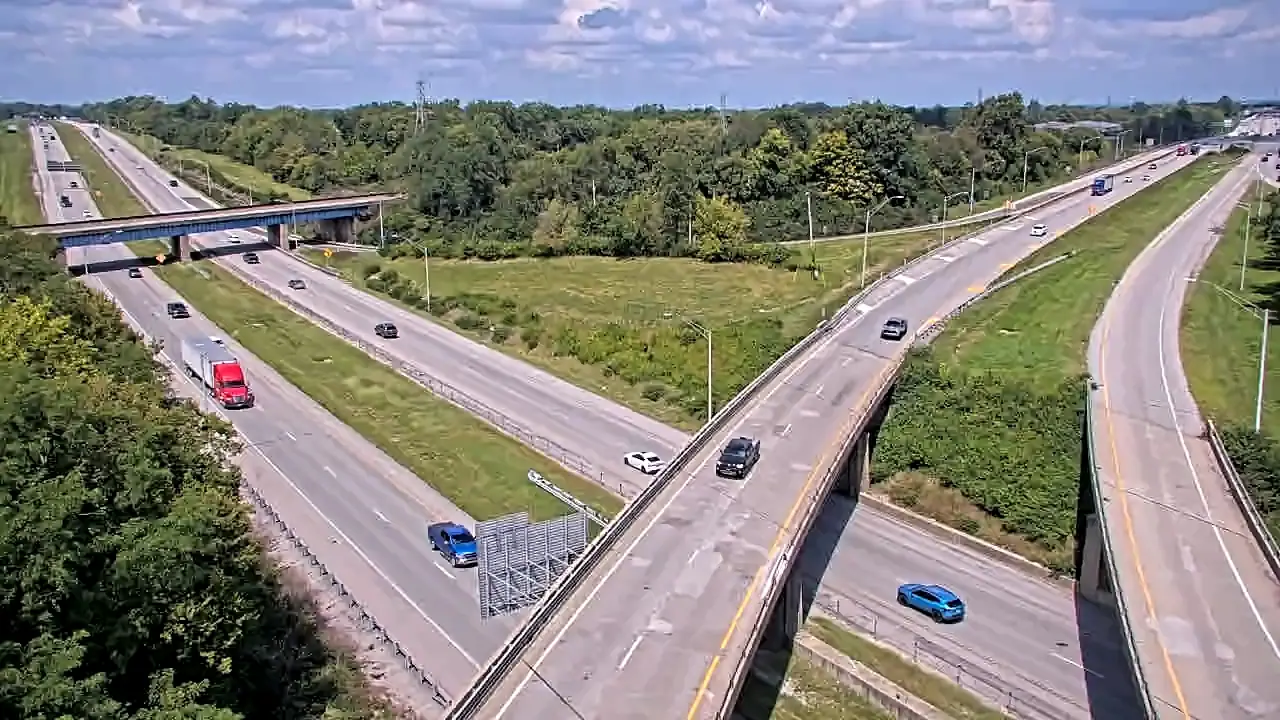 I-75 SB at I-64 Northern Split