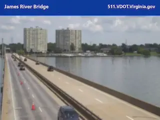 US-17 /SB / James River Bridge - .5 Mi. South