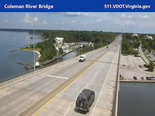 Coleman Bridge Southbound Approach