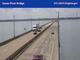 US-17 / SB / James River Bridge - 2.5 Mi. South