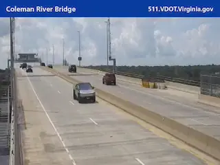 Coleman Bridge Northbound Departure