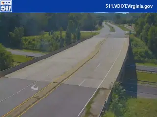 US-58 / WB / Irisburg Rd (VA-650) SE of Martinsville