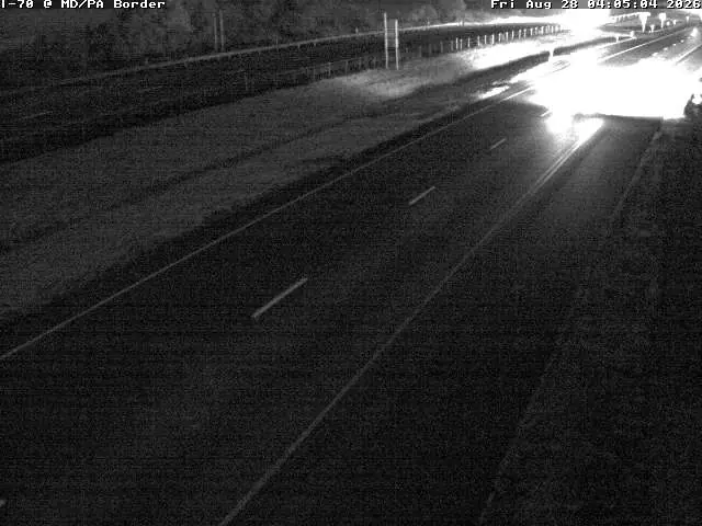 I-70 E/B MM 170 @ MD / PA Border Fulton Co.