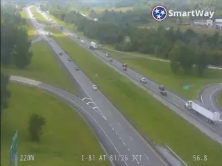 I-81 @ 56.8 Mile Marker