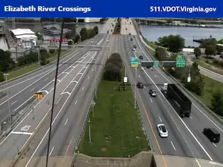 I-264 @ I-464 / Toward Berkley Bridge